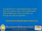 About filing Massachusetts bankruptcy for benefit