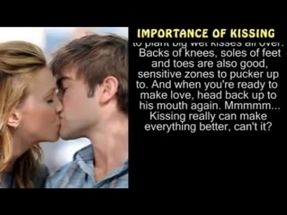 IMPORTANCE OF KISSING