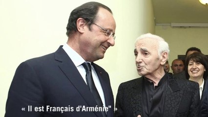 Hollande : "il est Français d'Arménie"