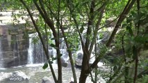 Tat Ton waterfall in Tat Ton National Park Thailand