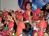 Screening Of Amazing Spiderman 2 With Vivek Oberoi