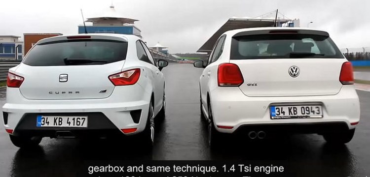 Drag - Seat Ibiza Cupra vs VW Polo GTI (Part 1)