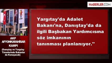 Danıştay ve Yargıtay Törenlerinde Bakanlar da Konuşacak