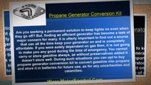 Propane Generator Conversion Kit : Motorsnorkel.com