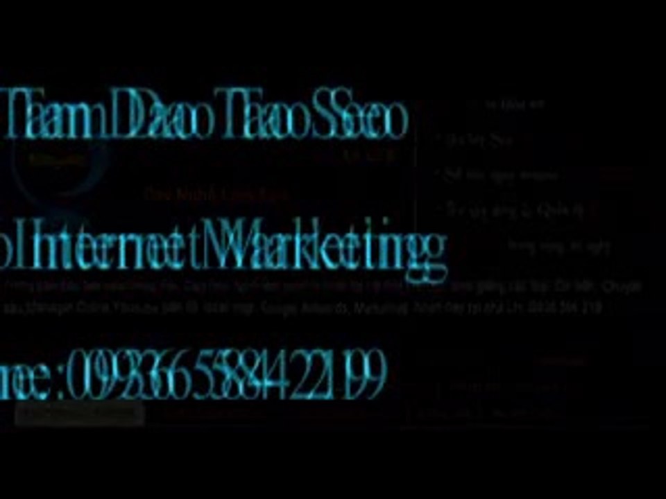 Đào tạo internet marketing