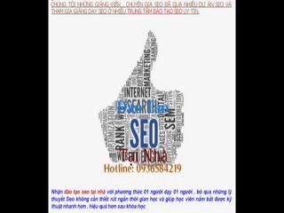 Đào tạo seo tại nhà Hà Nội - 0936 584 219