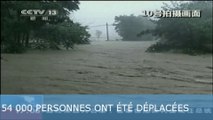 Pluies diluviennes et inondations en Chine