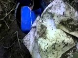 Marano (NA) - Scoperto un arsenale nascosto in una boscaglia (12.05.14)