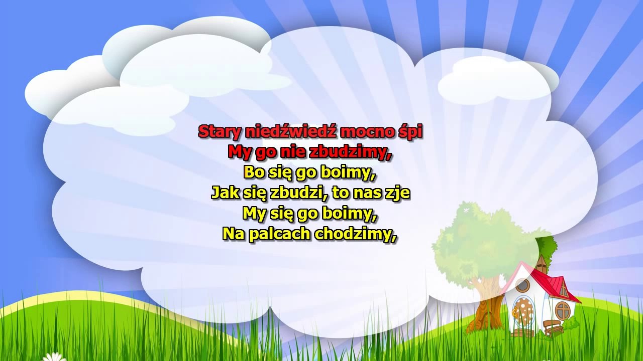 Stary niedźwiedź mocno śpi - Piosenki dla Dzieci