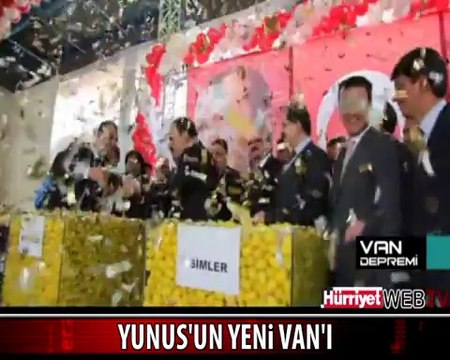 Yunus'un yeni Van'ı