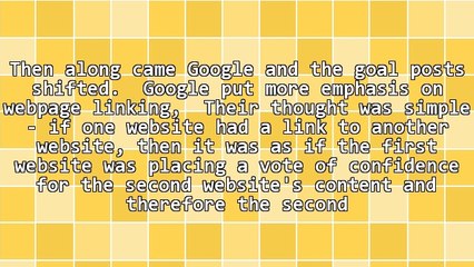 Article Writing - The New SEO Master Tool - Part 1