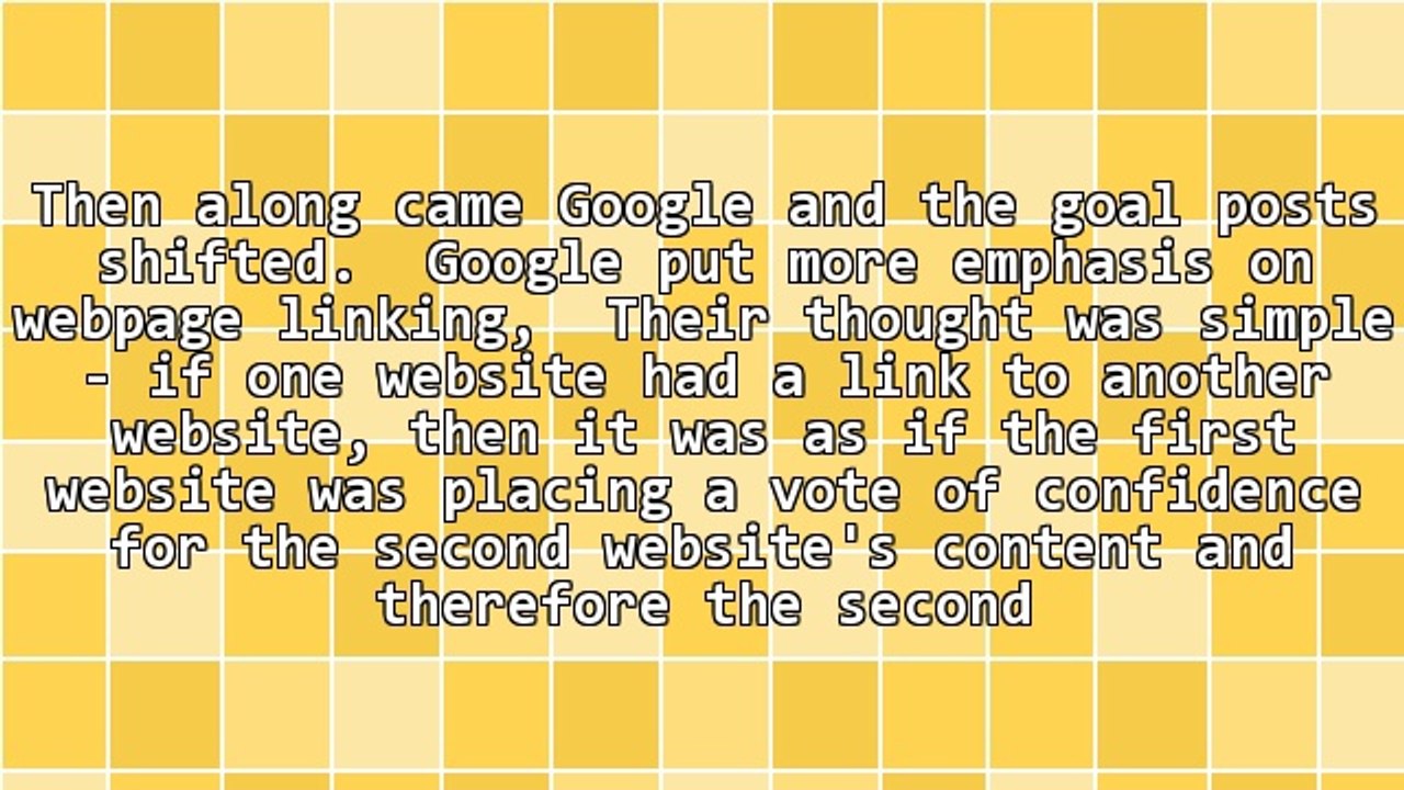 Article Writing - The New SEO Master Tool - Part 1