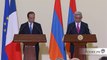 Conférence de presse conjointe avec M. Serge SARKISSIAN, président de la République d'Arménie