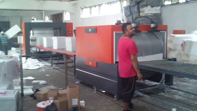 tam otomatik polietilen strafor shrink makinası