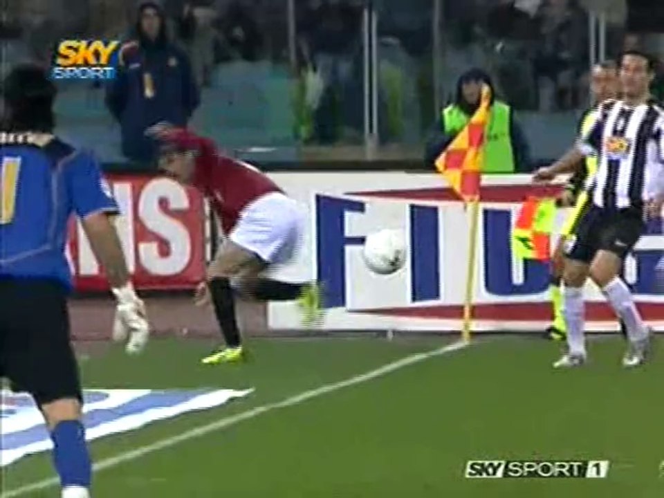 Roma-Juventus 1-2 Serie A 2004-2005 Primo Tempo Sky