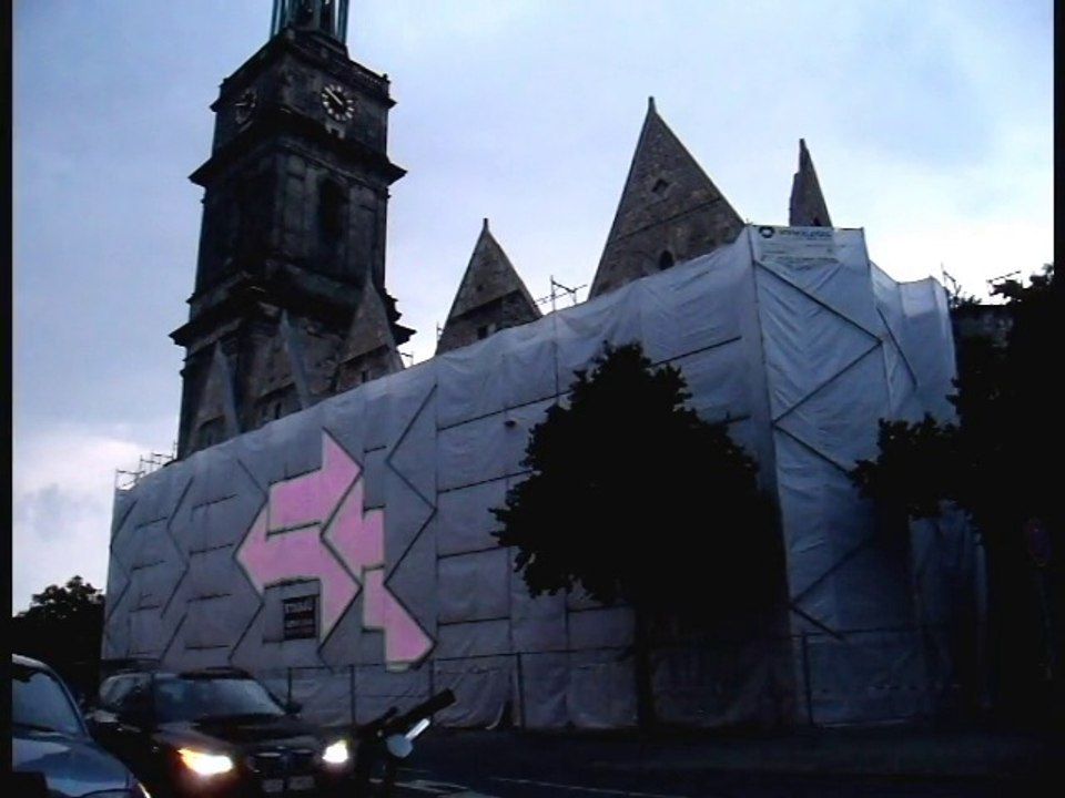 Aegidienkirche d-day (video mapping)