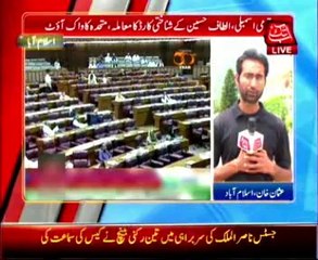 Altaf Hussain passport issue, MQM walks out from Senate