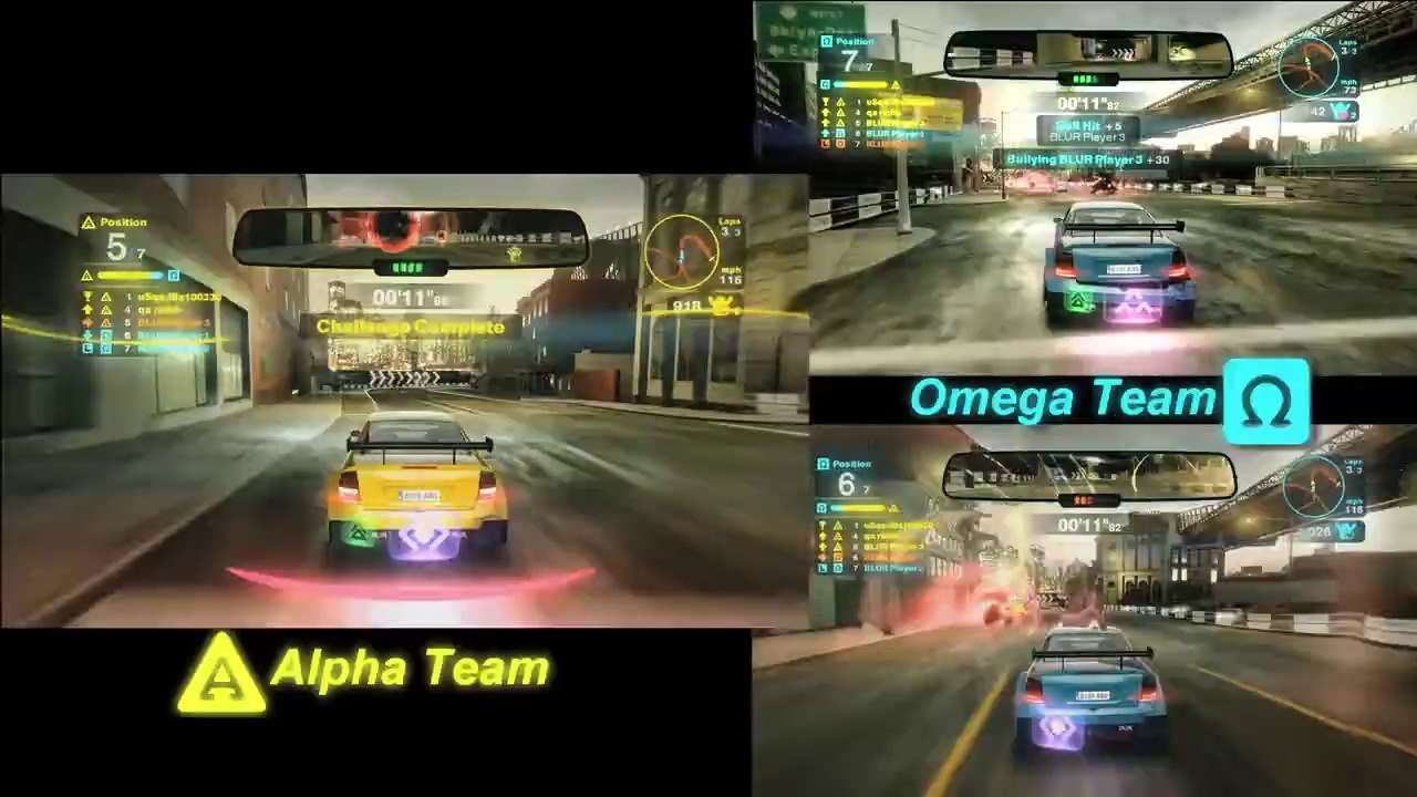 Blur Team Events Trailer