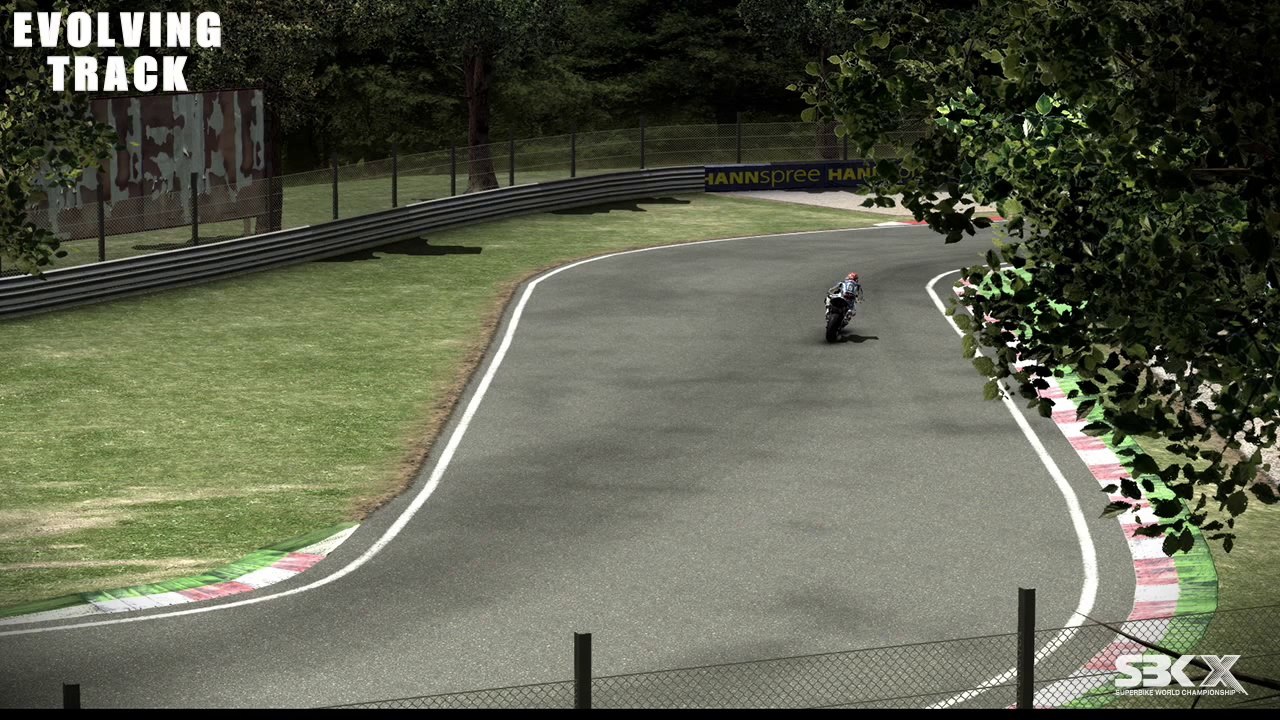 SBK X Superbike World Championship Evolving Track Trailer