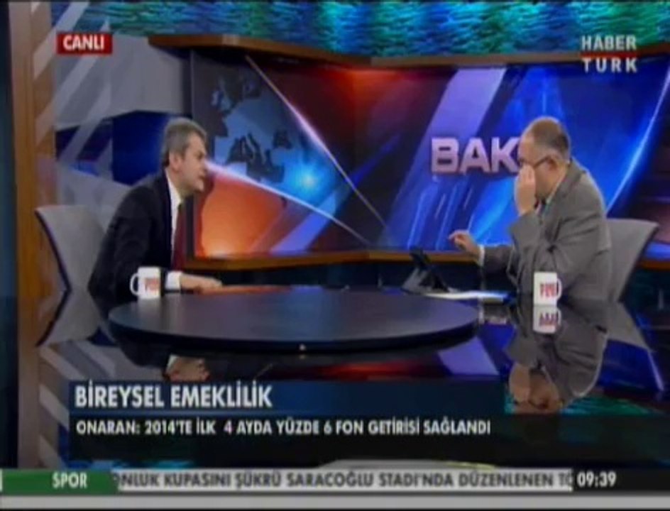 Konu: BES Konuk: Garanti Emeklilik Genel Müdürü Cemal Onaran