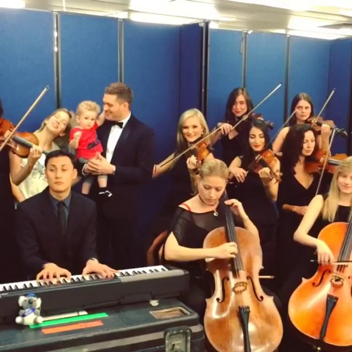 lu,mike &noahfamily buble