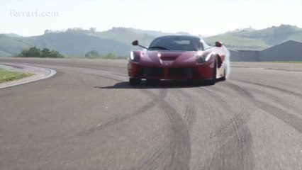 Nouvelle vidéo de LaFerrari sur le circuit de Maranello