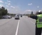 Trafik denetiminde sürücülere çorba ikramı