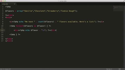 PhP learning first lesson