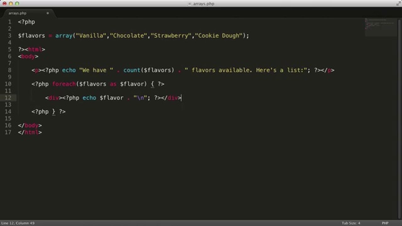 PhP learning first lesson