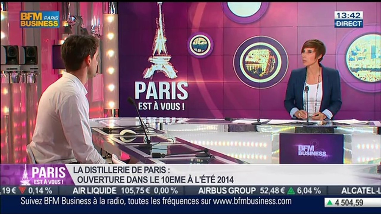 Made in Paris: Nicolas Julhès, Distillerie De Paris Sas, dans Paris est à vous – 13/05