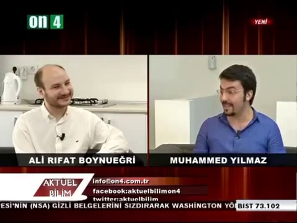 On4 Tv - Aktüel Bilim - 06. Bölüm - Muhammed YILMAZ - Ali Rıfat Boynueğri