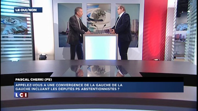 Pascal Cherki invité de Michel Field dans l'émission Oui-Non sur LCI le 7 mai 2014