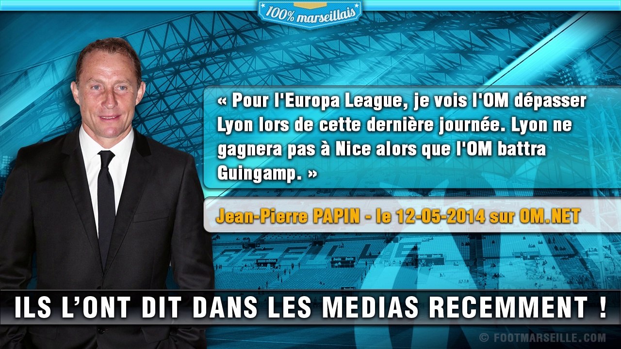Anigo, Cabella, Dugarry, Papin... Les tops déclarations sur l'OM du weekend !