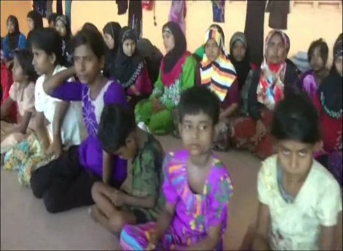 Roihngya Refugee are Cought on the beach near the track Brackets Tengar in Kuala Perlis, Perlis morning