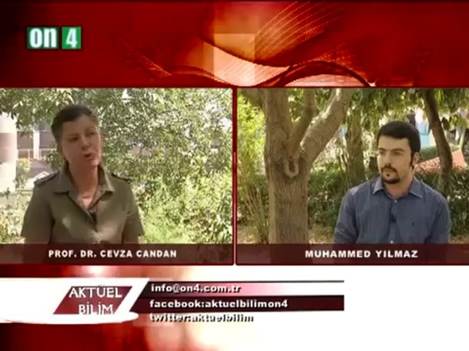 On4 Tv - Aktüel Bilim - 16. Bölüm - Muhammed YILMAZ - Prof. Dr. Cevza CANDAN