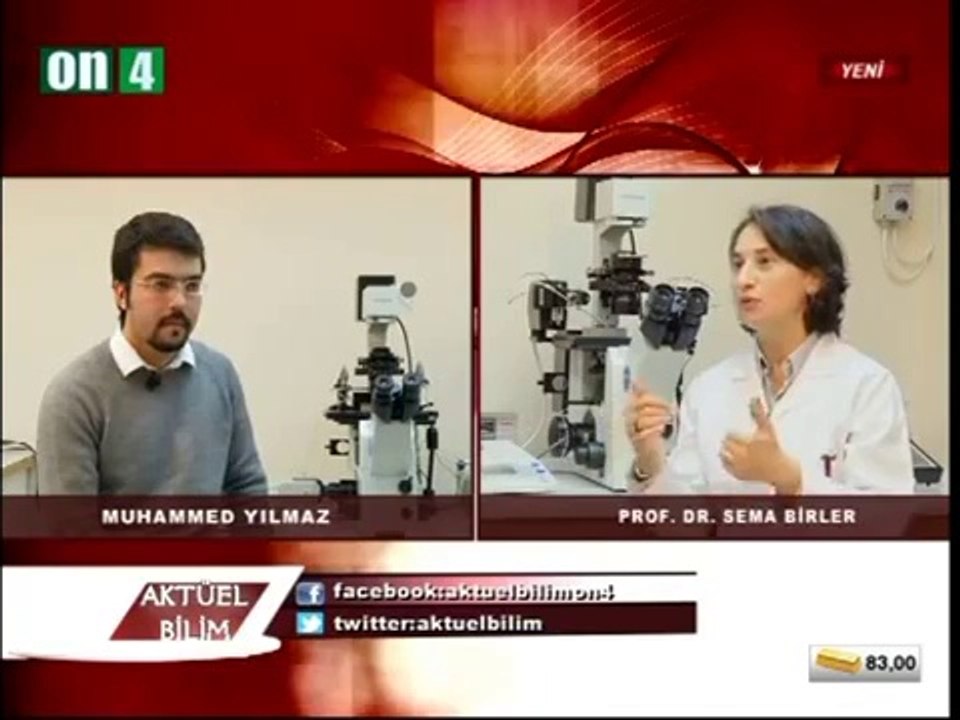 On4 Tv - Aktüel Bilim - 26. Bölüm - Muhammed Yılmaz - Prof. Dr. Sema Birler
