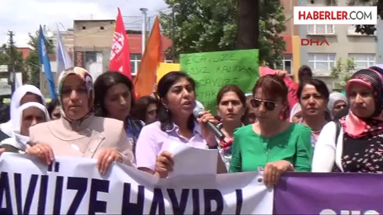 Siverek'te Bin Kişilik Protesto