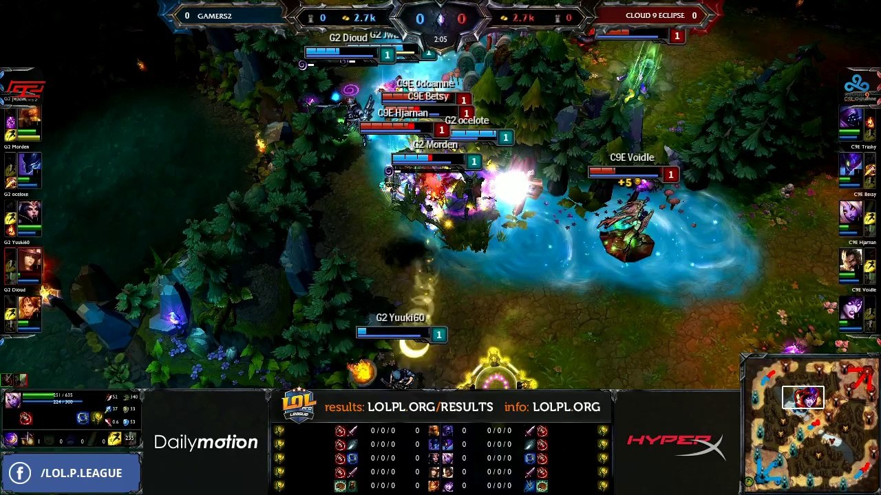 G2 vs C9 Semifinals - game 1 (ENG)