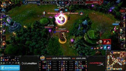 G2 vs C9 Semifinals - game 2 (ENG)