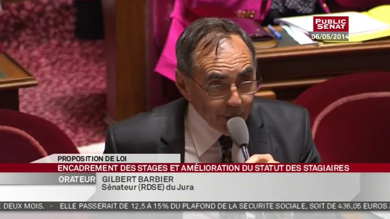 Proposition de loi sur l'encadrement des stages - En séance