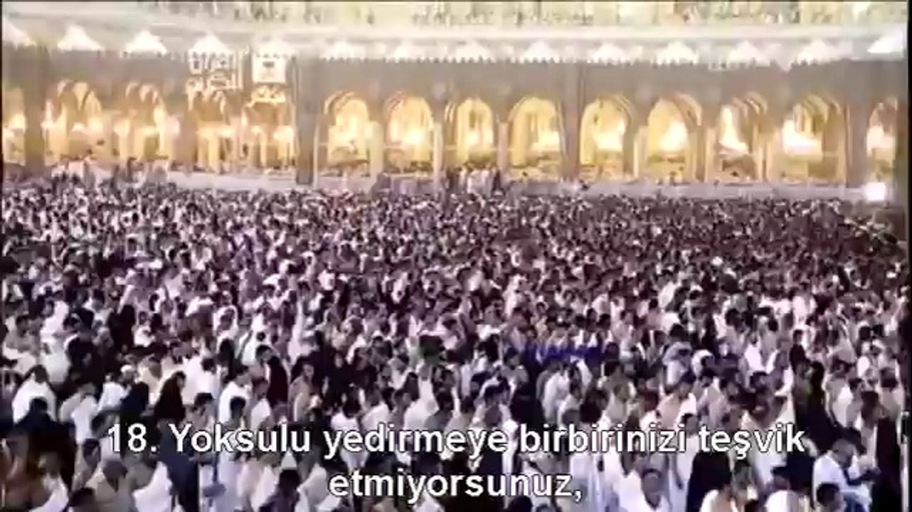 089 Fecr Suresi İbrahim Jibreen Türkçe Altyazılı Mealli