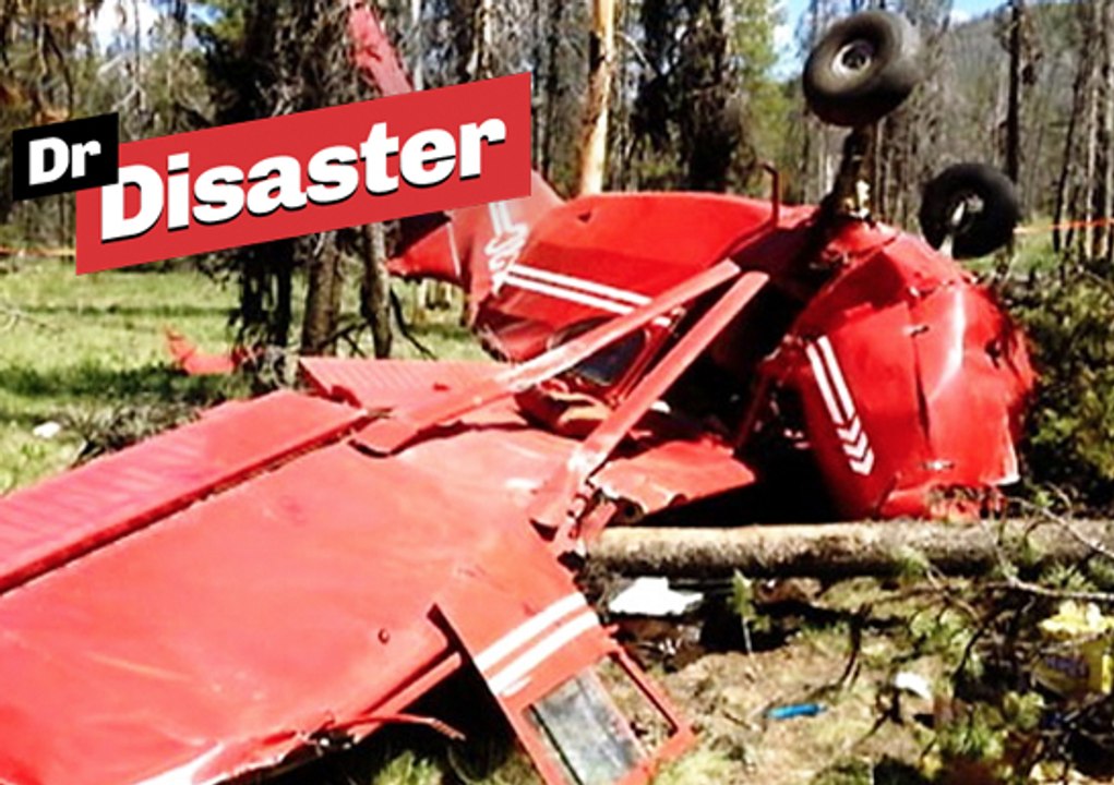 Crash impressionnant d'un avion en caméra embarquée / Dr Disaster