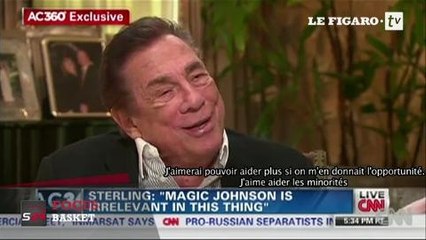 Nouveau dérapage de Donald Sterling : "Qu'a fait Magic Johnson à part avoir le Sida ?"