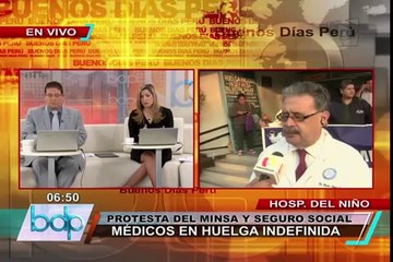 Dirigentes del FMP firmes en huelga pese al malestar de pacientes