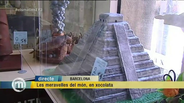 TV3 - Els Matins - Les meravelles del món, en xocolata