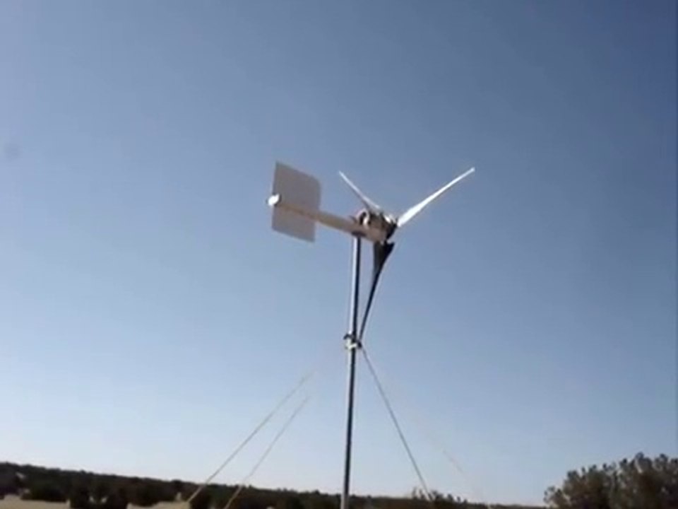 Home made Wind Turbine free energy