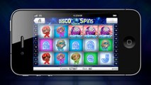 cherrycasino.com - Gameplay Disco Spins Slot Smartphone Gameplay - (100% Signup Bonus)