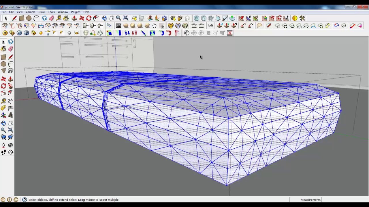 Sketchup Lesson 17 - Sofa