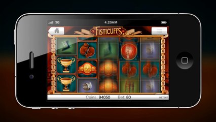 cherrycasino.com - Gameplay Fisticuffs Slot Smartphone Gameplay - (100% Signup Bonus)
