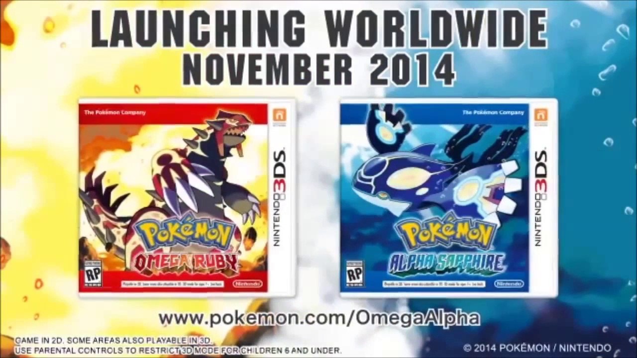 Pokémon Saphir Alpha - Trailer de Gameplay